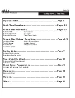 Preview for 2 page of Soundstream TARANTULA ARS.1 User'S Operation Manual