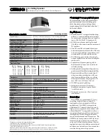 SoundTube CM5890i Technical Information preview