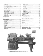 Preview for 8 page of South bend SB1037F  insert Manual Insert