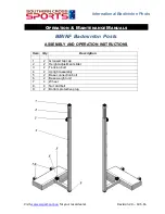 Preview for 1 page of Southern Cross BMINF Operation & Maintenance Manual