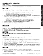 Preview for 3 page of Southland SM2010 Operator'S Manual