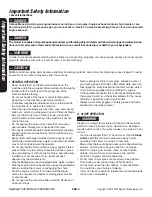 Preview for 4 page of Southland SM2113 Operator'S Manual