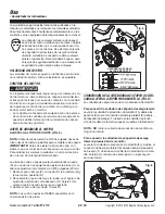 Preview for 58 page of Southland SM2113 Operator'S Manual