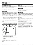 Preview for 13 page of Southland SM2223 Operator'S Manual