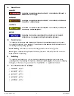 Preview for 6 page of Southworth Pallet Unloader Installation, Operation & Maintenance Manual