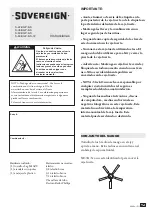 Preview for 10 page of Sovereign S-22-DGP-E-S Instructions Manual