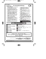 Preview for 18 page of Sovereign SCS 38 Operating Instructions Manual