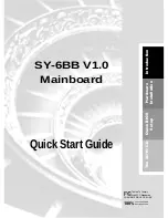 SOYO SY-6BB V1.0 Quick Start Manual preview