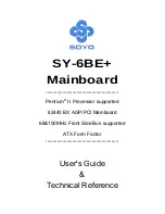 Preview for 1 page of SOYO SY-6BE+ User Manual