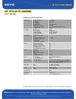 Preview for 2 page of SOYO SYKXT2048NB Specifications