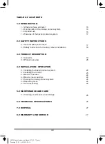 Preview for 15 page of Spa Ecoline 98106 Operating Instructions Manual