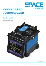 Space Television Fibre SFS-002 User Manual preview