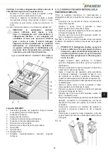 Preview for 21 page of spanesi PONYBENCH BEPLUS Operating And Service Manual