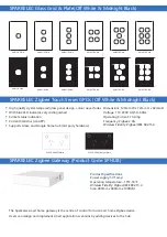 Preview for 2 page of SPARKELEC Zigbee Touch Smart Switches Series Instructions Manual