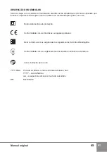 Preview for 47 page of Sparky Group BM 1060CEPlus Original Instructions Manual