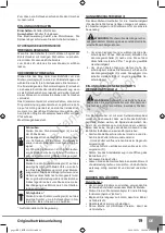 Preview for 21 page of Sparky Group BR2 15Li HD Original Instructions Manual