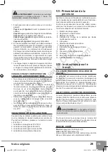 Preview for 31 page of Sparky Group BR2 15Li HD Original Instructions Manual