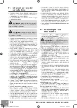 Preview for 40 page of Sparky Group BR2 15Li HD Original Instructions Manual