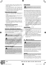 Preview for 54 page of Sparky Group BR2 15Li HD Original Instructions Manual