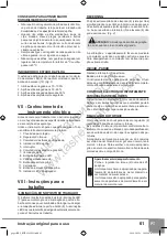 Preview for 63 page of Sparky Group BR2 15Li HD Original Instructions Manual