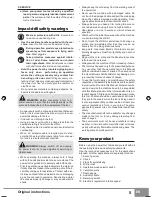 Preview for 7 page of Sparky Group BUR 131E Original Instructions Manual