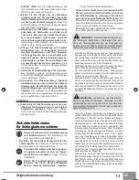 Preview for 15 page of Sparky Group BUR 131E Original Instructions Manual