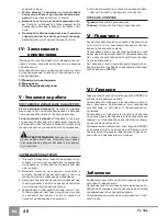 Preview for 42 page of Sparky Group FL 12L Original Instructions Manual