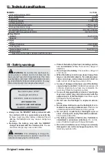 Preview for 5 page of Sparky Group FL 1518L Original Instructions Manual