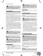 Preview for 43 page of Sparky Group GUR 10.8Li HD Original Instructions Manual