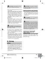 Preview for 21 page of Sparky Group GUR 12S Instruction Manual