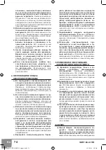 Preview for 76 page of Sparky Group HD PROFESSIONAL GUR 12Li-C HD Original Instructions Manual