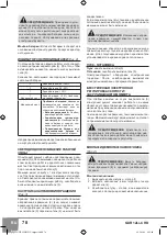 Preview for 80 page of Sparky Group HD PROFESSIONAL GUR 12Li-C HD Original Instructions Manual