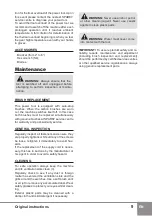 Preview for 11 page of Sparky Group HD PROFESSIONAL TSB 1300C Original Instructions Manual