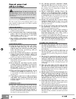 Preview for 6 page of Sparky Group K 306E Original Instructions Manual