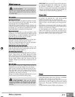 Preview for 23 page of Sparky Group K 306E Original Instructions Manual