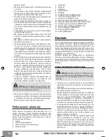 Preview for 54 page of Sparky Group MBG 150 Original Instructions Manual