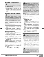 Preview for 17 page of Sparky Group P 382 Original Instructions Manual