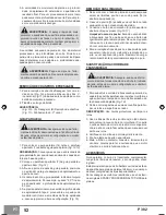 Preview for 54 page of Sparky Group P 382 Original Instructions Manual