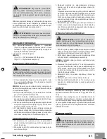 Preview for 63 page of Sparky Group P 382 Original Instructions Manual