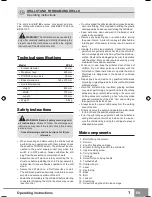 Preview for 3 page of Sparky Group SP 60 Operating Instructions Manual