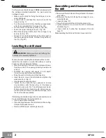 Preview for 4 page of Sparky Group SP 60 Operating Instructions Manual