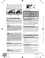 Preview for 10 page of Sparky Group TV 4240 Instruction Manual