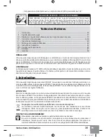 Preview for 37 page of Sparky Group TV 4240 Instruction Manual