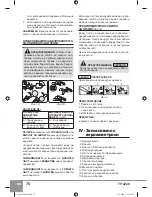 Preview for 78 page of Sparky Group TV 4240 Instruction Manual