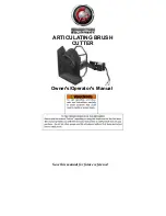 Spartan Equipment Articulating Brush Cutter Owner'S/Operator'S Manual preview