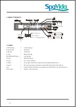 Preview for 10 page of SpaVida C654 S Instructions For Installation & Operation