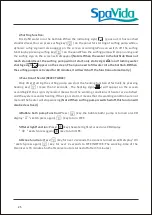 Preview for 25 page of SpaVida C654 S Instructions For Installation & Operation