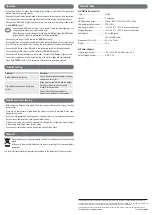 Preview for 4 page of Speaka Professional 1000179 Operating Instructions Manual