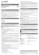 Preview for 4 page of Speaka Professional 1089872 Operating Instructions