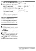 Preview for 6 page of Speaka Professional SP-2599944 Operating Instructions Manual